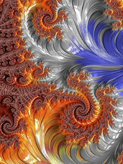 Full Frame Background Image Impressions: Abstract colourful background - computer-generated image