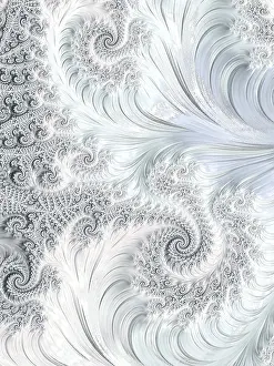 Abstract Fractal Background Impressions: Abstract colourful background - computer-generated image