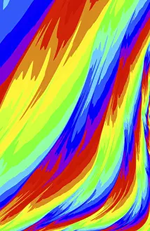 Œuvre D'art Abstraite Colorée Impressions: Fond d'arrière-plan coloré abstrait - image générée par ordinateur.