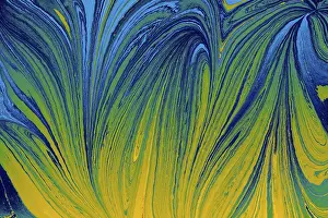Abstract Marble Texture Impressions: Abstract creative round marble pattern texture