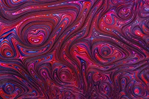 Abstract Marble Texture Impressions: Abstract marble texture - computer-generated image
