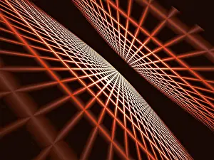 Abstract Tech Background Impressions: Abstract simple tech background - computer-generated image