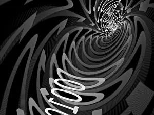 Abstract Tech Background Impressions: Abstract tech background - computer-generated image