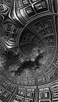 Abstract Textured Surface Impressions: Abstract textured surface - computer-generated image