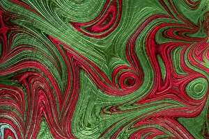 Computer Generated Background Impressions: Abstract wavy background - computer-generated image