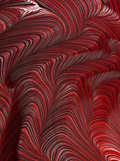 Abstract Wave Background Impressions: Abstract wavy texture or background - computer-generated image
