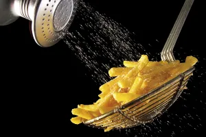 High Calorie Snacks Impressions: Adding salt to chips
