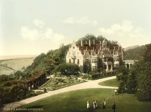 Old German Buildings Impressions: Altenstein, Castle in Thuringia