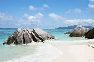 Rock Formations In Seychelles Impressions: Anse Source dArgent Beach