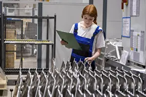 Central Europe Metal Industry Impressions: Apprentice, trainee, training, warehouse clerk