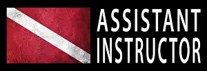Scuba Diving Sport Impressions: Assistant Instructor, Diver Down Flag