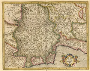 Southern Europe Maps Impressions: Atlas, map from 1623, Pedemontana