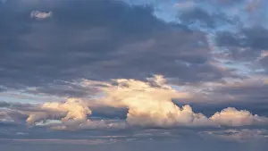 Stormy Evening Sky Impressions: Background image for sky replacement