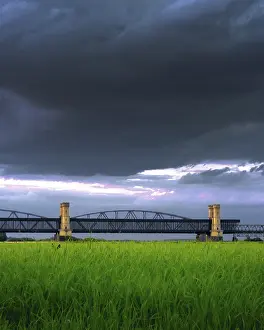 Eastern European Scenery Impressions: In the background 'Lisewski Bridge'