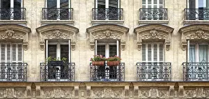 Deserted Old Town Europe Impressions: Balcony