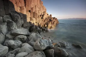Columnar Basalt Impressions: Basalt columns, columnar basalt