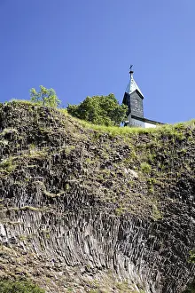 Volcanic Rock Formations Europe Impressions: Basalt rocks in Parkstein, Upper Palatinate