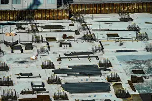 Tokyo Construction Site Impressions: Basic construction of construction sites