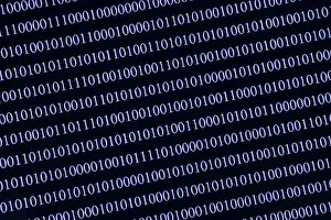 Electronic Data Transmission Impressions: Binary code