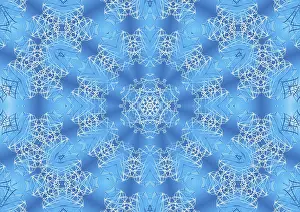 Abstract Background Pattern Impressions: Blue abstract background with pattern of thin lines