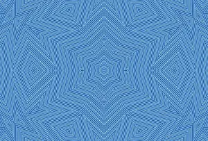 Abstract Pattern Impressions: Blue background with abstract lines pattern