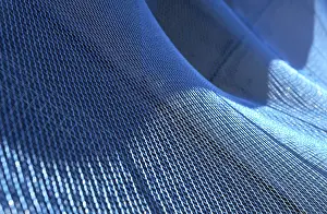 Light Blue Background Impressions: Blue nets