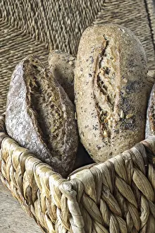 Pastry Photography Impressions: Bread rolls in a bread basket