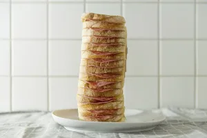 Basic Food Items Impressions: Bread with Salami