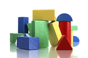 Colorful Toy Blocks Impressions: Bricks