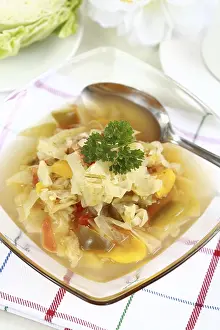 Vegetable Meal Ideas Impressions: Cabbage soup with vegetable