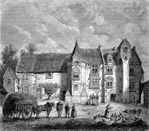 Deserted Castle Art Impressions: Castle Argouges-sur-Aure Vaux, near Bayeux