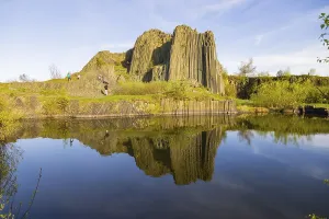 Uninhabited Basalt Stone Formations Impressions: Basalt natural monument