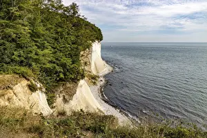 Steep Cliff Landscape Impressions: Chalk cliffs