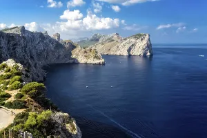 Deserted Beaches Europe Impressions: Cliffs on Majorca
