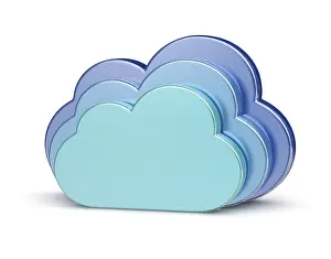 Cloud Computing Concept Impressions: Cloud computing creative concept
