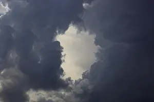 Stormy Weather Impressions: Cloud Hole, Thunderclouds