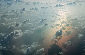 Cloud Formations Over Water Impressions: Clouds over the Mediterranean