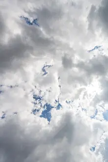 Deserted Blue Sky Impressions: Cloudy sky