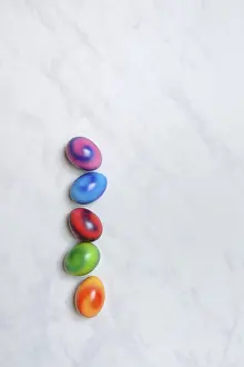 Symbolic Easter Egg Picture Impressions: Colourful Easter eggs, Germany