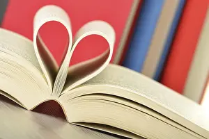 Composition With Books Impressions: Composition with books on the table