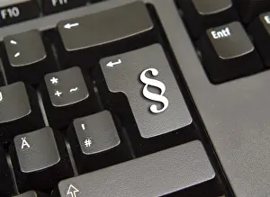 Online Business Impressions: Computer keyboard