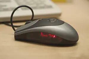 Computer Mouse Impressions: Computer mouse on the desk