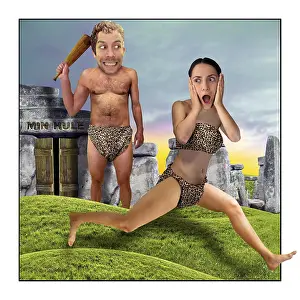 Archeological Representation Impressions: Concept/conceptual: stone age - basic instincts - primitive behaviour
