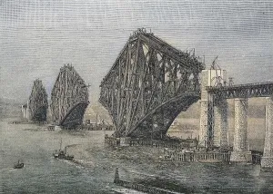 Firth Of Forth Bridge Impressions: Construction of The Forth Bridge