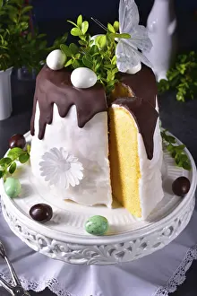Homemade Dessert Impressions: Cooked easter cake
