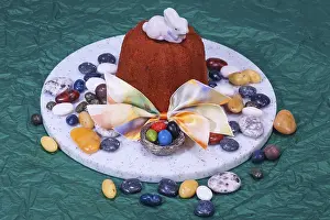 Sweet Treats Bakery Impressions: Cupcake with Easter decorations