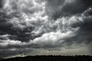 Dark Storm Clouds Impressions: Dark storm clouds, thunderstorms