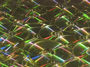 Data Storage Devices Impressions: Data medium storage CD DVD