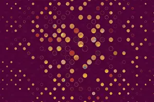 Flat Dot Pattern Impressions: Dots pattern texture background