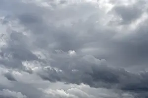 Dramatic Cloud Formation Impressions: Dramatic cloud formation, filling the format